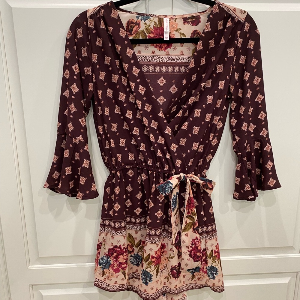 Floral romper